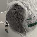 Bedsure Calming Dog Bed for Small Medium Dogs - Donut Washable Medium Pet Bed, 27 inches Anti-Slip Round Fluffy Plush Faux Fur Cat Bed, Dark Grey