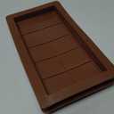 HKNMTT Chocolate Bar Silicone Molds, Large Stuffed Dubai Pistachio Deep Bar Moulds Kit 1 Inch Thick Big Pack of 2, Ideal for Homemade Making Bar Candy Bar Bpa Free DIY