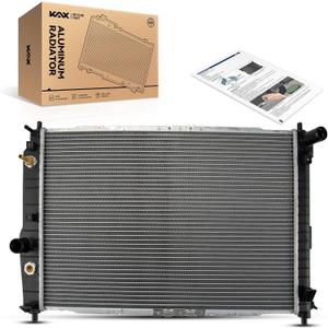 KAX CU2873 Engine Cooling Radiator, Compatible with 2004-2008 Aveo, 2007-2008 Aveo5