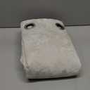 Beauoop Beige Floral Jacquard Blackout Curtains 63 Inches Long 2 Panels for Bedroom Living Room Taupe Flower Chenille Room Darkening Thermal Insulated Soundproof Grommet Window Treatments Drapes 52x63