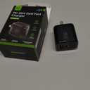 Minthouz 35W USB C Fast Charging Charger, Dual-Port GaN Nano Charger with Foldable Plug for iPhone 17/16/15 Series, iPad, Galaxy S24 Ultra and More Series