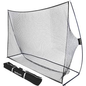GoSports Golf Practice Hitting Net - Choose Between Huge 10 x 7 ft or 7 x 7 ft Nets - Personal Driving Range for Indoor or Outdoor Use - Designed by Golfers for Golfers