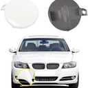 Goholy Car Front Bumper Tow Hook Cover Compatible with BMW 3 Series E90 E91 328I 335I 2009 2010 2011 Trailer Cover Cap 51117207299 821935A Small Lid Towing Eye Cap 1 piece