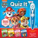 PAW Patrol Chase, Skye, Marshall and More! Quiz it Pen 4-Book Set and Talking Smart Pen Interactive Educational Book Set with Toy Sound Pen PI Kids