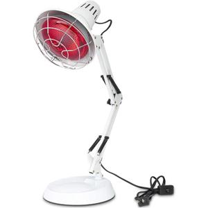 Serfory Infrared Lamp, 150W Near Infrared Light Therapy with Stand Sturdy, Adjustable Red Light Heat Lamp Intensity & Angle, Red Light Therapy Bulb for Body Neck Shoulder Joints Back Pain Relief