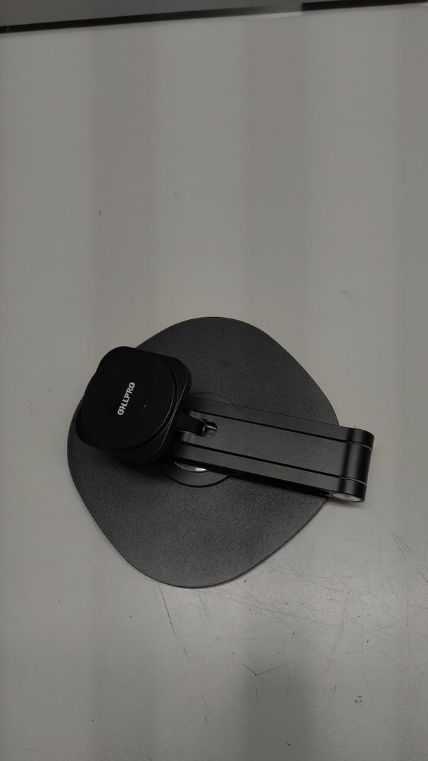 Magnetic Phone Stand for MagSafe, Height Adjustable iPhone Stand for Desk with 360 Rotation Compatible for iPhone 17 Air 16 Pro 15 Pro Max 14 Plus 13 12 and MagSafe Case, Black