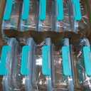 KOMUEE 10 Packs 30 oz Glass Meal Prep Containers,Glass Food Storage Containers with Lids,Airtight Lunch Bento Boxes, Microwave, Oven, Freezer and Dishwasher,Green