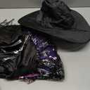 Sarfel Toddler Witch Costume Kids Witch Costume for Girls Halloween Costumes Kids Halloween Costumes for Girls Witches Outfit (2-4 Years, Purple)