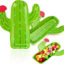 meekoo 24 Pcs Cactus Party Paper Plates Cactus Theme Fiesta Cinco De Mayo Party Decorations for Dinner Dessert Picnic Birthday Wedding Baby Shower