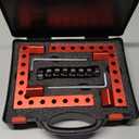 Corner Clamp for Woodworking, 90 Degree Clamp, Right Angle Clamp, 4 Pack 5.5" x 5.5" Aluminum Alloy Positioning Clamping Squares with Case for Picture Frames, Boxes, Cabinets, Drawers