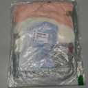 REDESS Baby Kids Winter Warm Hats, Infant Toddler Children Pom Pom Beanie Knit Cap Girls Boys (0-3T, Pink+light Gray+white)