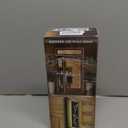 tewei LED Outdoor Wall Sconce, 15.7'' Black Outdoor Front Porch Lights Modern Exterior Lighting Fixtures, LED Exterior Wall Sconce for House, Hallway, Warm White 3000K, 2 Pack