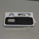 NeteHon Smart Toothbrush Holder, Wall Mounted Toothbrush Holder with Toothpaste Dispenser, Drying Function and 3 Toothbrush Slots for Bathroom (Black)