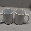 Cricut Mug Press Ceramic Mug Blank 15oz 2/Pkg-White