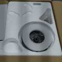 ZMISHIBO 52 Inch Ceiling Fan No Light, Flush Mount Low Profile, Modern Black Ceiling Fan Without Light, Remote Control & Quiet DC Motor, for Indoor&Outdoor, Bedroom, Living Room