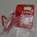 Big Phone for Seniors, Corded Phone with Caller ID, Adjustable Ringtone, and Speed Dial Memory, Wall Mountable Wired Landline Telephone for Hearing and Visually Impaired(Red)