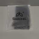 Sunzel No Front Seam High Waist Biker Shorts for Women, Squat Proof Yoga Workout Gym Bike Shorts (Large, Black)