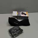 LotFancy Wisdom Teeth Ice Pack Head Wrap, Face Ice Pack for TMJ Jaw Toothache Pain Relief, with 4 Reusable Hot Cold Therapy Gel Packs, for Chin, Oral and Facial Surgery, for Kids, Teens, Petite Adults (Black(smaller Size))