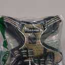 rabbitgoo Dog Harness No Pull with 2 Leash Clips, Adjustable Soft Padded, Reflective Oxford No Choke Pet Vest with Easy Control Handle for Small Dogs, Beige, S