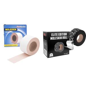 Moleskin Roll 2" x 15Ft and Elite Moleskin Roll 2" x 15Ft Bundle