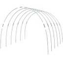 MAXPACE Greenhouse Hoops for DIY Grow Tunnels Less Than 2.7ft Wide, Rust-Free Fiberglass Support Hoops Frame for Garden Fabric, Plant Support Garden Stakes, Gardening Supplies, 25pcs