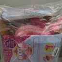 Toddler Vanity Magic Makeup Set Table & Chair Girl Toy Automatically Mirror with Music Light Pink Toys for 2 3 4 Year Old Girl Hair Salon Pretend Play Princess Dress Up Playset Valentine Gift age 3-5