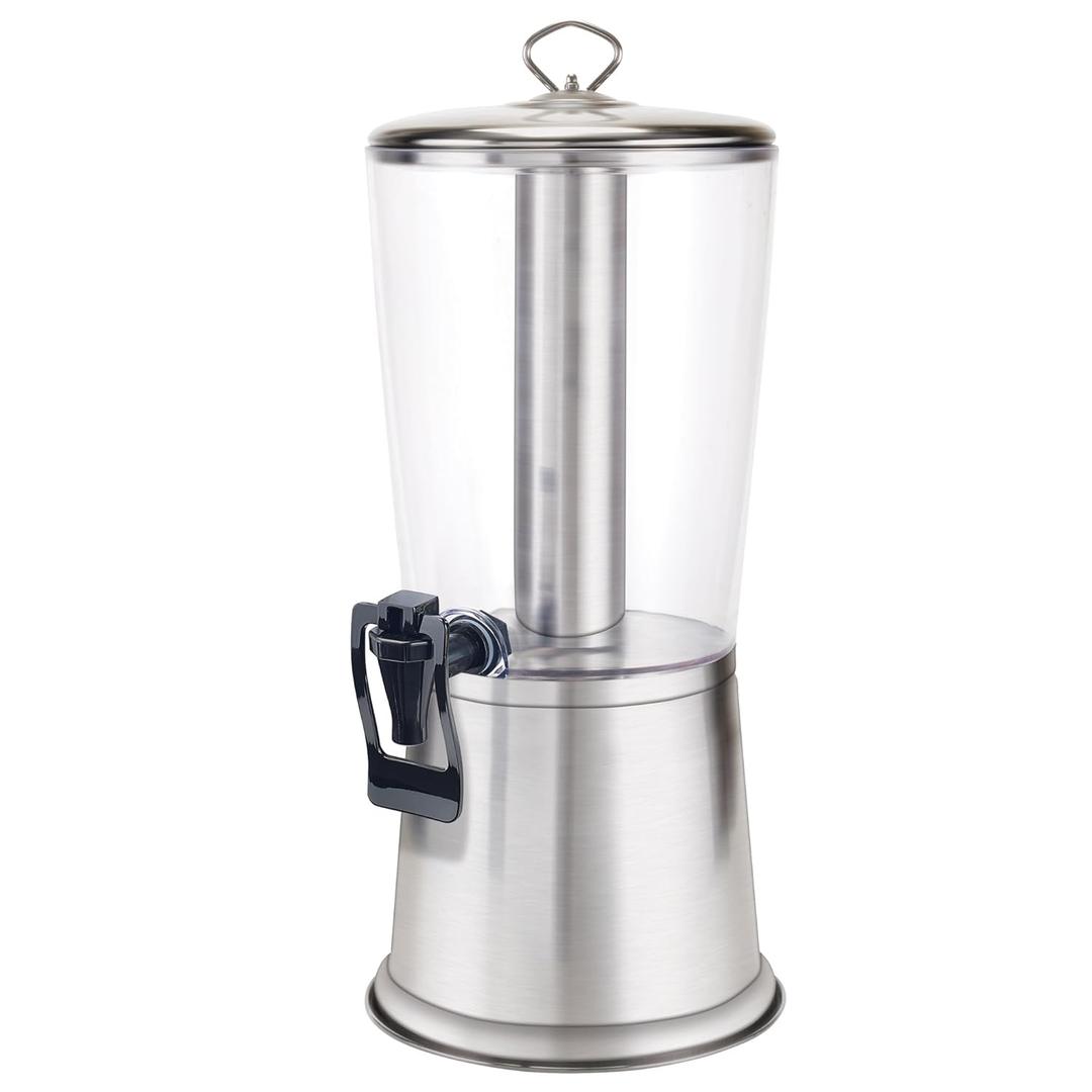 Winco 2 Gallon Beverage Dispenser with Stand and Ice Core