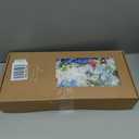 Ling's moment Fake Flowers Box, Faux Artificial Greenery Stems Foam Roses Poppy Gardenia Silk Hydrangea Peony Fabic Flower for Centerpieces Bouquet Wedding Floral Vase, English Pastel, Deluxe Combo