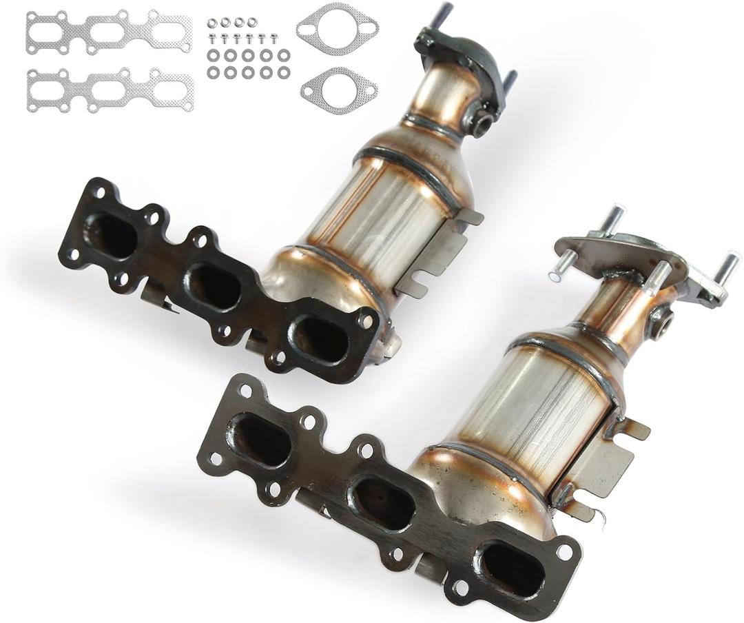 Converter Direct-Fit Stainless Steel For 2013-2019 Ford Explorer FLEX Taurus Police Interceptor 3.5L/3.7L/2013-2016 Lincoln MKS MKZ/2013-2018 MKT/2016-18 MKX 3.7L (EPA Approved)