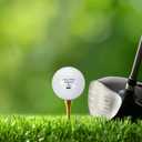 TI-EDC 5 Year Anniversary Golf Ball for Him Her, 5th Anniversary Wooden Gifts for Wife Husband, Fifth Anniversary Valentines Gifts for Women Men, 5 Year Marriage Gifts Anniversary for Couple,