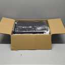 Rolling Craft Cart with Charging Station & Fabric Drawer, 24 Vinyl Roll Holders, Compatible with Cricut Maker, Cricut Organization for Craft Room, Blue Metal Frame, Vintage