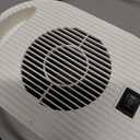 Space Heater, Portable Heater for Indoor Use, Small Electric Heaters with Overheat & Tip-Over Protection, Mini Desk Heaters for Office Bedroom Bathroom, Compact & Efficient Heating, White