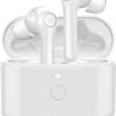 Monster Verse True Wireless Earbuds with Charging Case, Bluetooth 5.0 in-Ear Stereo Headphones, Built-in Mic for Clear Calls, USB-C Quick Charge (White)