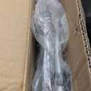 Folding TV Tray Table with Cup Holder, TV Dinner Table with Sturdy MDF Top, Eating Trays with Tablet Slot for Living Room, Bedroom, Sofa, 15 x 18.9 x 25.6 in (Black Marble, 2Pcs)