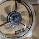 20 Inch Ceiling Fan with Lights, Modern Low Profile Ceiling Fan