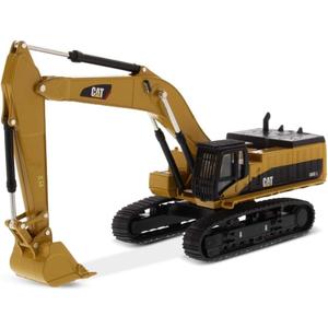 Diecast Masters 1:64 Caterpillar 385C L Hydraulic Excavator, Play & Collect Series Cat Trucks Construction Equipment | Scale Model Collectible 85694