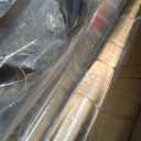 8FT Acrylic Curtain Rod Set for 96" windows,Clear Drapery Rod(Gold Bracket)