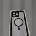 Miracase Magnetic for iPhone 16 Pro Max Case 6.9'' [Compatible with MagSafe] Full-Body Phone case with Built-in Glass Screen Protector& Camera Protector,Drop Proof 16 Pro Max Cover,Black