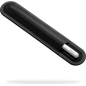 Stylus Holder for Apple Pencil 1st & 2nd, USB-C, Pro, and Slim Stylus Rip-Resistant Elastic Sleeve, Microfiber Base, and 3M Adhesive for Attaching to iPad & Tablet Cases, Black