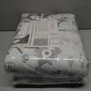 RUGICI Boho Washable Area Rug 6x9, Spill-Proof Surface, Non-Slip Backin, Low Pile Faux Wool Large Printed Rugs for Living Room, Bedroom, Ding Room, Entryway and Home Decor (Cyan, 6x9)