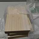 Bright Creations Unfinished MDF Wood Board - 5 x 3 x 1 in, Pack of 4 - Smooth Surface for Paint & Stain - Wood Pieces for Crafts