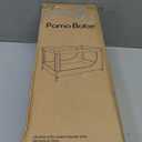 Pamo Babe Portable Crib Baby Playpen with Mattress and Carry Bag (Black)
