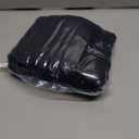 2 Pack 22x22 Pillow Cover Velvet Pillow Covers, Faux Fur Square Throw Pillow Covers for Living Room Decorations Throw Pillow Case, Throw Pillow Cover Cushion Cover for Home Sofa Bedroom Car, Black