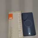 SURITCH for Samsung Galaxy S25+ Plus Phone Case, Magnetic Shockproof Protective Cover with Camera Cover & Adjustable Metal Kickstand for Galaxy S25+ Plus(2025)-Dark Blue