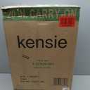 kensie 20" "Alma" Carry-On TSA-Lock Spinner Luggage, Black