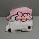 Cartoon Printing Throw Blanket for Girls Kids Adults, 40"x55", All Seasons Flannel Fleece Blanket, Soft & Warm Plush Blankets for Couch Sofa Bed Camping Travel (pink03)