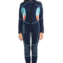 Xuker Wetsuit 3 Mm Neoprene Wet Suit Front Zip Full Body Size L
