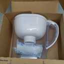 Brita Large Water Filter Pitcher for Tap and Drinking Water, Includes 1 Standard Filter, BPAFree, Lasts Two Months, 10Cup Capacity, Bright White