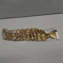 Water Wave Bulk Human Braiding Hair 3 Bundles 150g 20 Inch Highlight Honey Blonde Bohemian Braiding Hair for Boho Braids No Weft 100% Brazilian Virgin Hair