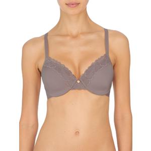Natori Women's Refined Contour Underwire Bra (36DDD, Gunmetal)